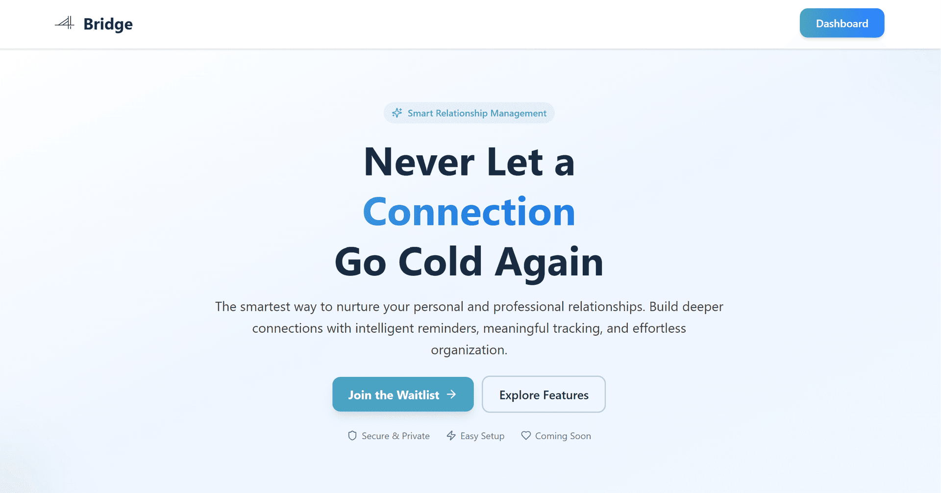 Personal Network CRM